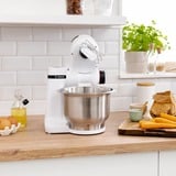 Bosch Serie 2 MUM robot da cucina 700 W 3,8 L Bianco bianco, 3,8 L, Bianco, Pulsanti, 2,4 kg, 1,7 kg, 1,1 m