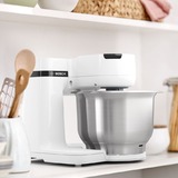 Bosch Serie 2 MUM robot da cucina 700 W 3,8 L Bianco bianco, 3,8 L, Bianco, Pulsanti, 2,4 kg, 1,7 kg, 1,1 m