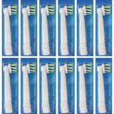 Braun CrossAction 12 pz Bianco, Testina bianco, 12 pz, Bianco, 3 mese(i), Oral-B, Scatola