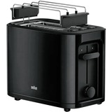 Braun HT3010BK 2 fetta/e 1000 W Nero Nero, 2 fetta/e, Nero, Pulsanti, Manopola, 1000 W