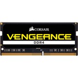 Corsair Vengeance 8GB DDR4-2400 memoria 2 x 4 GB 2400 MHz Nero, 8 GB, 2 x 4 GB, DDR4, 2400 MHz, 260-pin SO-DIMM