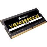 Corsair Vengeance 8GB DDR4-2400 memoria 2 x 4 GB 2400 MHz Nero, 8 GB, 2 x 4 GB, DDR4, 2400 MHz, 260-pin SO-DIMM