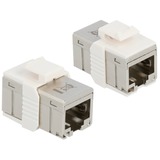 DeLOCK 86012 adattatore per inversione del genere dei cavi RJ45 Grigio RJ45, RJ45, Grigio