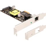 DeLOCK Scheda PCI Express x1 a 1 x 2,5 Gigabit LAN PoE+, Scheda di rete 
