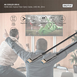 Digitus AK-330125-300-S, Cavo Nero