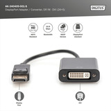 Digitus AK-340409-001-S, Adattatore Nero
