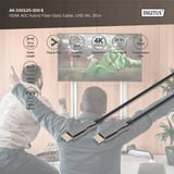 Digitus Cavo in fibra ottica ibrido HDMI AOC, UHD 4K Nero