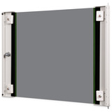 Digitus Porta frontale in vetro per armadio da parete 19" 9U serie Unique, Pannello frontale grigio