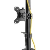 Digitus Supporto universale doppio per monitor, Base per monitor Nero