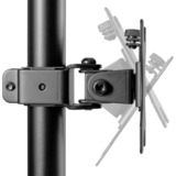 Digitus Supporto universale doppio per monitor, Base per monitor Nero