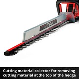 EINHELL GE-CH 18/60 Doppia lama 2400 W 2,9 kg rosso/Nero, Batteria, 2400 W, 18 V, 2,9 kg, 200 mm, 1080 mm