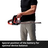EINHELL GE-CH 18/60 Doppia lama 2400 W 2,9 kg rosso/Nero, Batteria, 2400 W, 18 V, 2,9 kg, 200 mm, 1080 mm