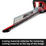 EINHELL GE-CH 18/60 Doppia lama 2400 W 2,9 kg, Tagliasiepi rosso/Nero, Batteria, 2400 W, 18 V, 2,9 kg, 200 mm, 1080 mm