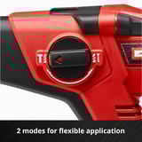 EINHELL Martello perforatore a batteria Power X-Change TE-HD 18/12 Li - Solo, 18Volt, Trapano a percussione rosso/Nero