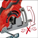 EINHELL TC-CS 89, Sega circolare rosso/Nero