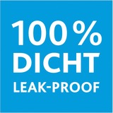 Emsa 508543 recipiente per cibo Rettangolare Scatola 1,5 L Trasparente 1 pz, Casella trasparente/Blu, Scatola, Rettangolare, 1,5 L, Trasparente, Germania, 121 mm