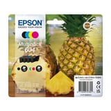 Epson 604 cartuccia d'inchiostro 4 pz Originale Resa standard Nero, Ciano, Magenta, Giallo Resa standard, Nero, Ciano, Magenta, Giallo, 3,4 ml, 2,4 ml, 4 pz, Confezione multipla