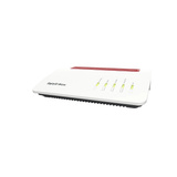 FRITZ! 7590 AX Router wireless, Router di rete Box 7590 AX, Wi-Fi 6 (802.11ax), Dual-band (2.4 GHz/5 GHz), Collegamento ethernet LAN, ADSL2+, Bianco, Router da tavolo