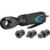 Hazet Mini cacciavite a cricchetto multifunzione 9023M-1, 1/4" e 3/8", Avvitatore Nero