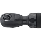 Hazet Mini cacciavite a cricchetto multifunzione 9023M-1, 1/4" e 3/8", Avvitatore Nero