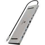 ICY BOX 61145, Docking station argento