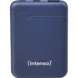 Intenso XS5000 Polimeri di litio (LiPo) 5000 mAh Blu, Powerbank  blu, 5000 mAh, Polimeri di litio (LiPo), Blu