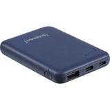 Intenso XS5000 Polimeri di litio (LiPo) 5000 mAh Blu, Powerbank  blu, 5000 mAh, Polimeri di litio (LiPo), Blu