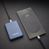 Intenso XS5000 Polimeri di litio (LiPo) 5000 mAh Blu, Powerbank  blu, 5000 mAh, Polimeri di litio (LiPo), Blu