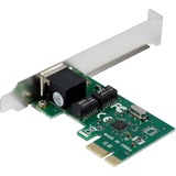 Inter-Tech ST-705 Interno Ethernet 1000 Mbit/s, Scheda di rete Interno, Cablato, PCI Express, Ethernet, 1000 Mbit/s
