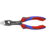 KNIPEX Pinza a presa frontale TwinGrip 82 02 150, Pinza da presa rosso/Blu