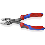 KNIPEX Pinza a presa frontale TwinGrip 82 02 150, Pinza da presa rosso/Blu