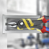 KNIPEX Pinza a presa frontale TwinGrip 82 02 150, Pinza da presa rosso/Blu