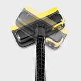 Kärcher PS 30 Scrubber elettrico, Spazzole di lavaggio Nero/Giallo, Scrubber elettrico, Kärcher, K 2, K 4, K 5, K 7, Nero, Giallo, 293 mm, 744 mm