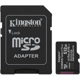 Kingston SDCS3/512GB, Scheda di memoria Nero