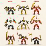 LEGO Battle Mech Spinjitzu di Arin, Giochi di costruzione Set da costruzione, 7 anno/i, Plastica, 213 pz, 331 g