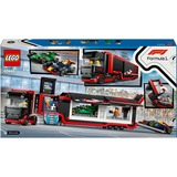 LEGO City 60445 Autotrasportatore F1 con Monoposto RB20 e AMR24 F1 - Camion Giocattolo con 2 Modelli di Auto e 5 Minifigure, Giochi di costruzione Set da costruzione, 8 anno/i, Plastica, 1086 pz, 1,76 kg