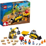 LEGO City Bulldozer da cantiere, Giochi di costruzione Set da costruzione, Bambino/Bambina, 4 anno/i, 126 pz, 350 g