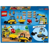 LEGO City Bulldozer da cantiere, Giochi di costruzione Set da costruzione, Bambino/Bambina, 4 anno/i, 126 pz, 350 g