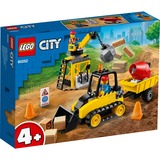 LEGO City Bulldozer da cantiere, Giochi di costruzione Set da costruzione, Bambino/Bambina, 4 anno/i, 126 pz, 350 g