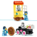 LEGO DUPLO Bluey Sorelle Pizza con Muffin e Bluey, Giochi di costruzione 