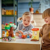 LEGO DUPLO Bluey Sorelle Pizza con Muffin e Bluey, Giochi di costruzione 