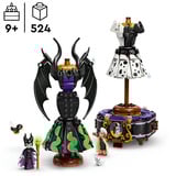 LEGO Disney Abiti di Malefica e Crudelia De Mon, Giochi di costruzione Set da costruzione, 9 anno/i, Plastica, 524 pz, 572 g
