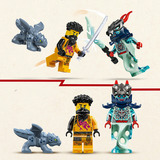 LEGO NINJAGO 71839 Battle Mech Spinjitzu di Arin con Action Figure Snodabile, Drago Giocattolo e 2 Minifigure, Idea Regalo 7+, Giochi di costruzione Drago Giocattolo e 2 Minifigure, Idea Regalo 7+, Set da costruzione, 7 anno/i, Plastica, 213 pz, 331 g