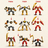LEGO NINJAGO 71839 Battle Mech Spinjitzu di Arin con Action Figure Snodabile, Drago Giocattolo e 2 Minifigure, Idea Regalo 7+, Giochi di costruzione Drago Giocattolo e 2 Minifigure, Idea Regalo 7+, Set da costruzione, 7 anno/i, Plastica, 213 pz, 331 g