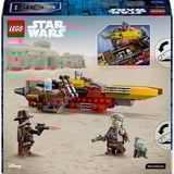 LEGO Star Wars Speeder di Cobb Vanth, Giochi di costruzione 