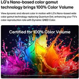 LG 43QNED7EB3C, QNED-Fernseher Nero