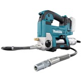 Makita Pressa per grasso a batteria DGP180Z, 18 Volt, incl. cilindro A, Pistola per silicone blu/Nero