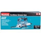 Makita Pressa per grasso a batteria DGP180Z, 18 Volt, incl. cilindro A, Pistola per silicone blu/Nero