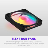NZXT F140 RGB, Ventola Nero