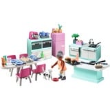 PLAYMOBIL My Life Cucina con zona pranzo, Giochi di costruzione 